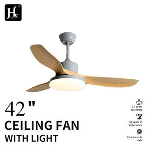 Ventilateur de plafond LED intelligent, silencieux et réglable, grand modèle 52 pouces, pour la décoration intérieure de la maison, de l'hôtel et du salon - Product Image 2