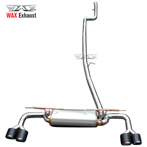 Sistema <span class=keywords><strong>de</strong></span> escape Catback <span class=keywords><strong>de</strong></span> acero inoxidable para <span class=keywords><strong>BMW</strong></span> 5 Series GT520 <span class=keywords><strong>525</strong></span> 530 Sistema <span class=keywords><strong>de</strong></span> escape <span class=keywords><strong>de</strong></span> rendimiento Tubo silenciador Valvetronic - Product Image 2