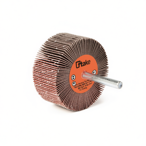 Ttake Abrasive Flap <b>Wheel</b> 50x10 Mm 80 Grit 6 Mm Shaft For <b>Grinding</b> - Product Image 2