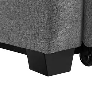 European Style Soft Modular <strong>Sofa</strong> Set Linen Living Room Single <strong>Sofa</strong> <strong>Bed</strong> Gray Convertible <strong>Sleeper</strong> <strong>Sofas</strong> Couch <strong>Bed</strong> for Wholesale - Product Image 4