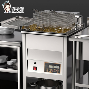 30Lデジタルディスプレイ業務用電気フライヤー110V/220V食品グレードステンレス鋼タイマーフライドポテトチキンファーストフード - Product Image 2