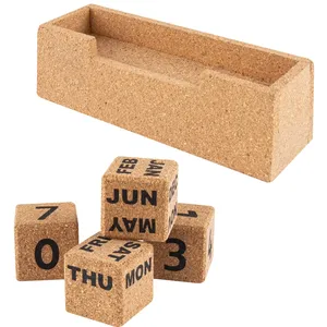Calendario Perpetuo in Sughero, Merchandising Sostenibile - Product Image 3