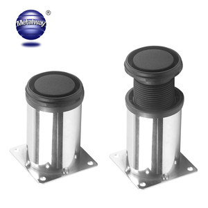 Pieds de table modernes en métal, réglables et polis, pour meubles, bureaux, chaises, canapés et armoires - Vente chaude - Product Image 6
