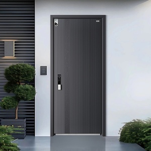 Porta de Segurança em Aço à Prova de Furto, Prevenção de Incêndio, à Prova de Balas, Porta Externa com Design Moderno e Inteligente - Product Image 2