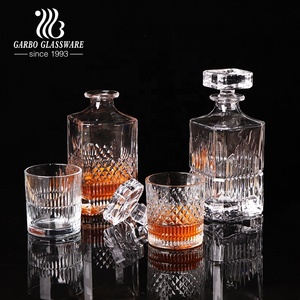 Service de carafe en cristal avec verre, ensemble de 7 pièces, bouteilles de vin et tasses de <span class=keywords><strong>whisky</strong></span> - Product Image 4