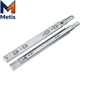 OEM ODM メーカー モダンステンレススチール製引き出しスライド-45mm 24インチ ヘビーデューティー伸縮式チャンネルレール キッチン倉庫用 - Product Image 4