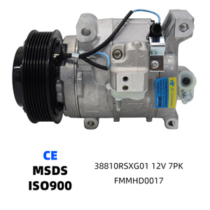 38810RSXG01 MC447280-2570 Conjunto de compresor de aire acondicionado para automóvil, compresor de refrigeración, bomba de aire acondicionado para Honda CRV 2.2 - Product Image 1