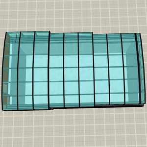 Chine Usine Personnalisée Moderne <span class=keywords><strong>En</strong></span> Aluminium Verre Véranda <span class=keywords><strong>En</strong></span> Alliage D'aluminium Mobile Rétractable Serre pour Villa Hôtel Parc - Product Image 1