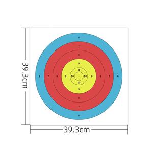 Jeux <span class=keywords><strong>de</strong></span> tir à la cible <span class=keywords><strong>de</strong></span> différentes tailles Bâton fluorescent lumineux et cibles <span class=keywords><strong>de</strong></span> tir en papier auto-adhésives 12*12 pouces - Product Image 3