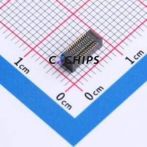 GT-B0403FSV29-24B1101 Board-to-Board & Backplane Connector SMD,P=0.4mm Connector 24P 0.4mm Vertical Mount 2 - Product Image 2