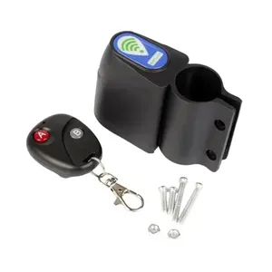 New Anti-theft Bike Lock Cycling Security Lock Wireless Remote Control Vibration Alarm Bicycle Alarm bicycle lock