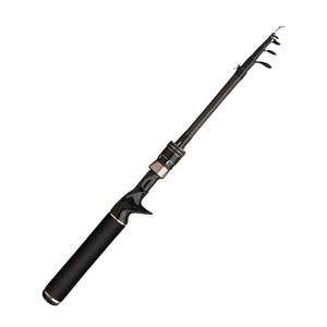 Carbon Fiber Telescopic Lure Rod 4 M Medium Fast Action For Bass Sea Fishing Lake Use SIC Guides - Product Image 1