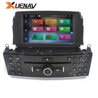 Récepteur stéréo 2din autoradio lecteur multimédia Pour Mercedes Benz C200 C180 W204 2007-2010 autoradio autoradio automatique audio GPS