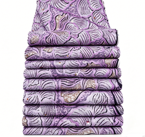 Nouveau <span class=keywords><strong>tissu</strong></span> en coton ciré Cryetal Stone avec strass, imprimé feuilles bleues, <span class=keywords><strong>tissu</strong></span> <span class=keywords><strong>africain</strong></span> Ankara ciré orné pour <span class=keywords><strong>robe</strong></span> de soirée - Product Image 2
