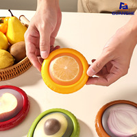 Cross-border fruit- en groentebewaarbox ABS siliconenfolie-afgedichte mini-koelkast opbergcontainer handmatige bewaarhulp