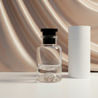 Custom Design Perfume Bottle Arabic Perfume Bottle 30ml 50ml 100ml Bulk Empty Fragrance Spray Glass Perfume Bottles with Box