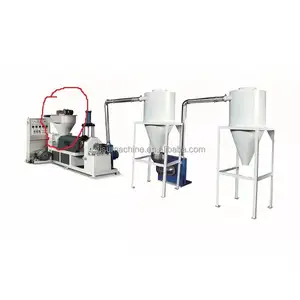 cost of recycled plastic granulator pelletizing film plastic and granulator ldpe recycling air cooling machine
