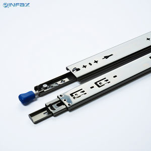 דיוק הכדור נושא מגירה שקופיות כבד 120 ק "ג פלדה מגולגל פלדה הרחבה מלאה 3 רצועות שלב עבור הרצי ארון קבצים - Product Image 4