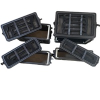 6U Étanche Rotomolded Flight Rack Case Molded Amplificateur Case Pro-Audio PA DJ Road Travel Mount Case