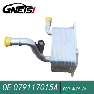 Refroidisseur d'huile pour <span class=keywords><strong>Audi</strong></span> RS4 A5 <span class=keywords><strong>S5</strong></span> RS5 A6 S6 A6L A8 S8 Q7 Volkswagen Touareg  Numéro de pièce 079117015A 079117015P - Product Image 2