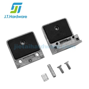 Cr L z912 z-series vuông loại căn hộ cơ sở lan can lan can thép không gỉ kính kẹp cho 1/2 "kính - Product Image 5