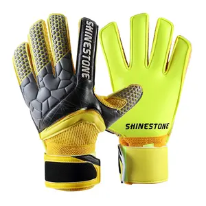 Professional customize 4mm thick latex soccer goalkeeper gloves wholesale football goalkeeper gloves