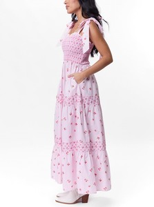 Custom Summer Boho Printing <strong>Dress</strong> for Women Square Collar with Tied Straps and Empire Waistline Fast Shipping for <strong>Lovers</strong> - Product Image 3
