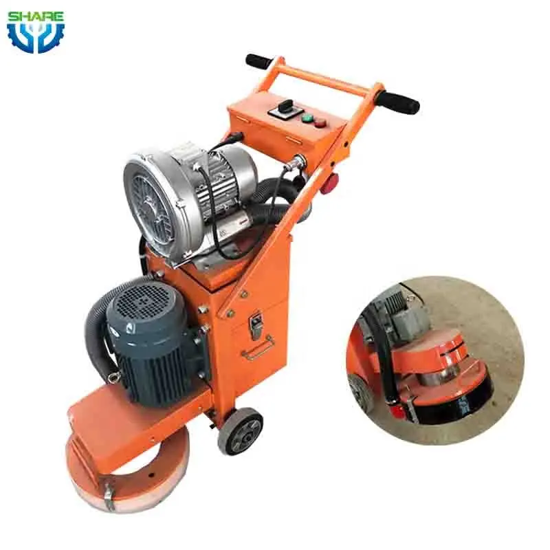 Concrete Polish Cylinder Cement Floor Grinder Terrazzo Grinding and Polishing Machine