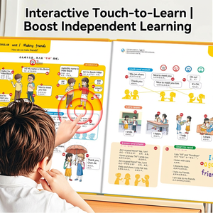 Pack de ressources en <span class=keywords><strong>anglais</strong></span> de niveau 3 personnalisé, livre sonore interactif pour enfants, livre audio d'apprentissage précoce pour les élèves - Product Image 3