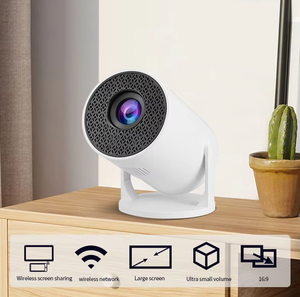 <strong>Latest</strong> M5 Household Portable Smart Mini HD <strong>Projector</strong> 480P Adjustable Bracket LCD <strong>Projector</strong> for Outdoor Camping Homestay Theater - Product Image 3