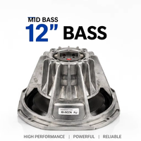 Haut-parleur de scène professionnel passif en aluminium durable de 12 pouces avec transducteur de médium-grave en néodyme 450W RMS 8 ohms 56Hz-2300Hz