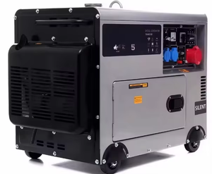 เครื่องกำเนิดไฟฟ้าเงียบได้รับการรับรองมาตรฐาน CE ยี่ห้อ Boruihong 5KW 220V 50Hz 1 เฟส/3 เฟส สตาร์ทด้วยไฟ 12V DC - Product Image 3