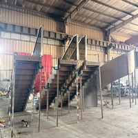 Escalier flottant à monopoutre au prix d'usine pour combles commerciaux et espaces industriels – Escaliers en bois et acier
