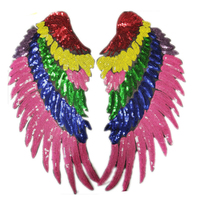 Patch à paillettes thermocollantes de grande taille pour vêtements PVC et tissu pour personnaliser les articles en feutre