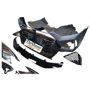 Kit de <span class=keywords><strong>Tuning</strong></span> de Alta Gama, para <span class=keywords><strong>Audi</strong></span> <span class=keywords><strong>A6</strong></span> Avant <span class=keywords><strong>Allroad</strong></span>, Actualización a Kit de Carrocería RS6, Parachoques Delantero, Faros LED, Capó, Parrilla, Guardabarros, Superventas - Product Image 3