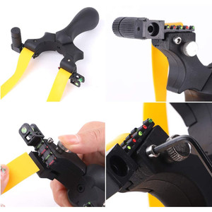 Tirachinas de resina polar con banda de goma plana para caza al aire libre, tiro deportivo y juegos, venta al por mayor - Product Image 4