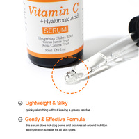 Neutriherbs marque privée vitamine C sérum de soin de la peau à l'acide hyaluronique pour la peau