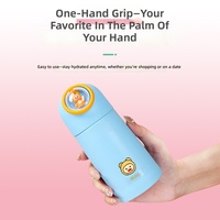 Botol Minum Kaca Karakter Kartun Lucu Terbaru, Tahan Panas, Mini, Cocok untuk Hadiah Promosi Pelajar