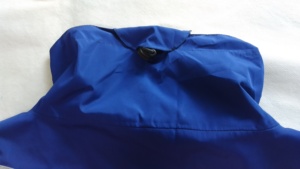 Imperméable en tissu imprimé personnalisé <span class=keywords><strong>pour</strong></span> hommes, <span class=keywords><strong>veste</strong></span> de <span class=keywords><strong>scooter</strong></span> réfléchissante orange bleu <span class=keywords><strong>pour</strong></span> la livraison de nourriture, col montant à capuche imperméable - Product Image 6