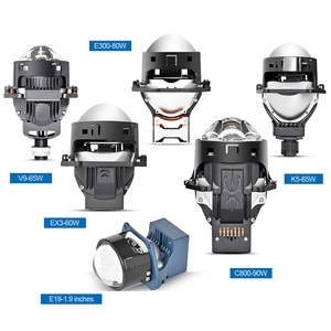 Phare de voiture LED haute puissance <span class=keywords><strong>2</strong></span>,5 et 3 pouces, antibrouillard, non destructif, double lentille laser H4, 12V, en aluminium, nouveau, 6000K, garantie <span class=keywords><strong>2</strong></span> ans - Product Image 4