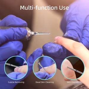 HYTOOS Kleine kegel kopfhaut reinigung Nagelbohrer Bits 3/32 konisch Karbid Nagelbit, professionelle Sicherheit unter den Nägeln abgestorbene Haut Reiniger - Product Image 3