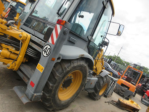China Four-wheel Drive Backhoe Loader Wheel Excavator 4x4 Loader With Wheel Excavator Backhoe Loader - Product Image 6