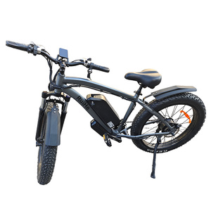 RuiHe X6 bicicleta de montaña eléctrica plegable de 26 pulgadas todoterreno Fat E-Bike Motor de cubo trasero 48V batería de litio aleación de aluminio de 21 velocidades - Product Image 5