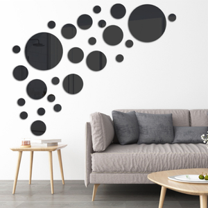 Stiker dinding dengan perekat cermin akrilik yang dapat dilepas - Product Image 3