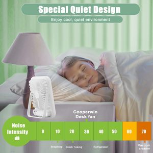 Nuevo Producto 2024 Ventilador de Escritorio con Enfriamiento por Aire, Mini Ventilador USB Portátil Recargable, Ventilador de Pie - Product Image 3