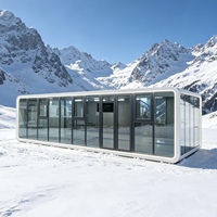 Maisonnette Modulaire de Luxe 40 pieds avec Salle de Bain et Cuisine Compacte, Norme AU Classe 1a, Préfabriquée pour Logement Annexe