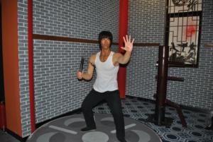 Escultura realista de cera de vida real, figura de <span class=keywords><strong>Bruce</strong></span> <span class=keywords><strong>lee</strong></span> action kungfu movie star - Product Image 6