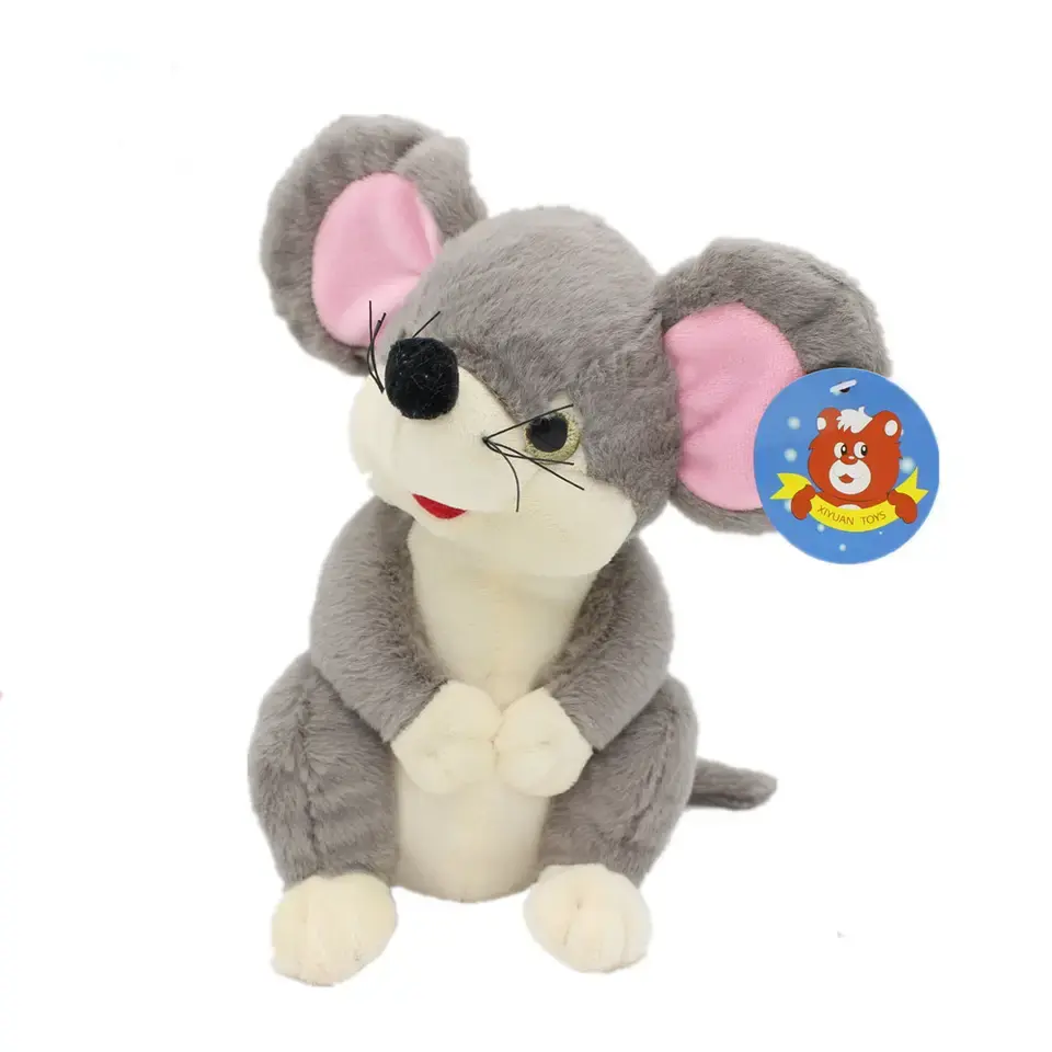 Boneka Binatang Mainan Anak Tikus Mainan Tikus Mewah Disesuaikan Kucing Mainan Tikus