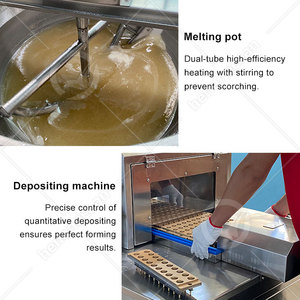 Máquina Automática para Hacer Caramelos Duros Redondos OCEAN, Línea de Producción de Golosinas de Gelatina - Product Image 4