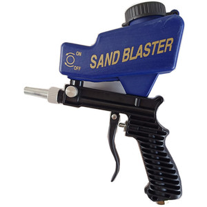Sand Blaster Pneumatic Handheld Gravity Feed Gun For Deflashing Metal Cleaning Tools - Product Image 5